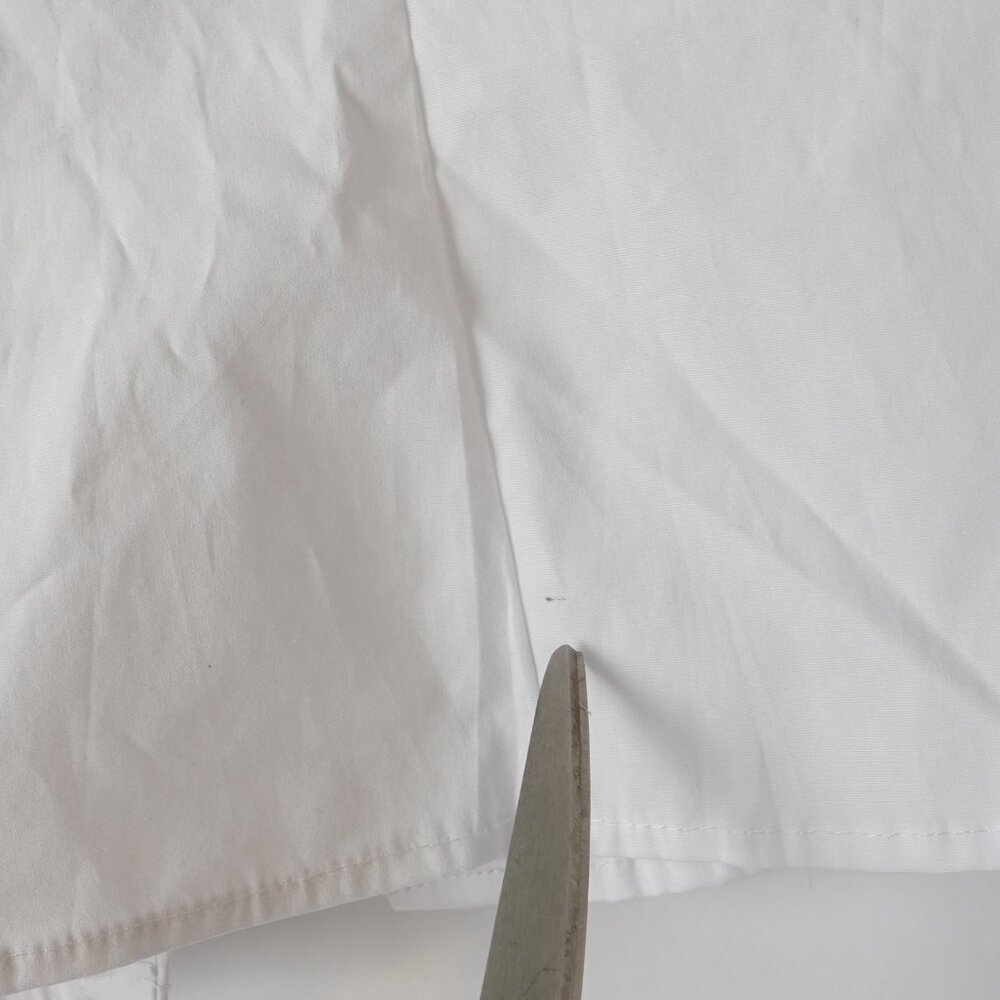 Olivaceous Cropped Single Button Collared Shirt W… - image 7